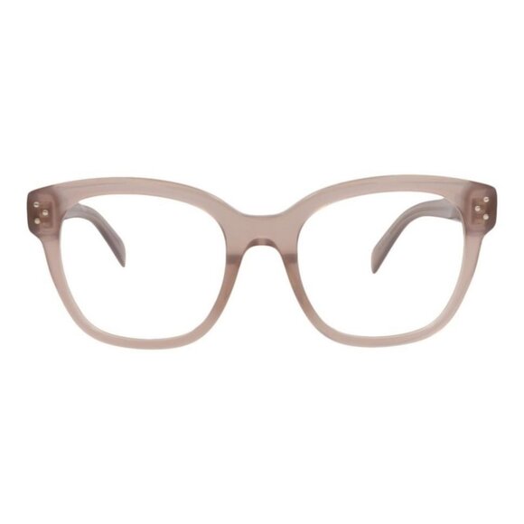 Celine Womens Square/Rectangle Brown Brown Transparent Fashion Designer Eyewear - Picture 1 of 4